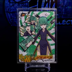 Tatsumaki Card Kayou Premium Holo Foil Card Official One Punch Man 0PM01-SR-008 - Image 2