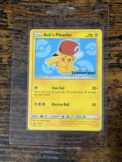Pokemon The Movie I Choose You Cards TCG Set of 5 Ash's Pikachu Promo Sun & Moon - Image 2