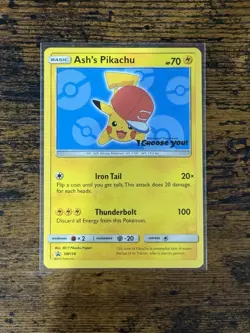Pokemon The Movie I Choose You Cards TCG Set of 5 Ash's Pikachu Promo Sun & Moon - Image 4