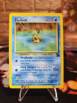Pokemon TCG Psyduck Black Star Promo Card 20 WOTC - Image 1