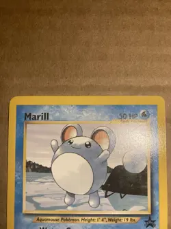 Marill Pokemon Card WoTC Black Star Promo 29 LP - Image 5