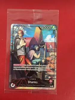 Shanks (2025 PSA Magazine Promo) OP09-001 One Piece Promotion Cards Foil - Image 1