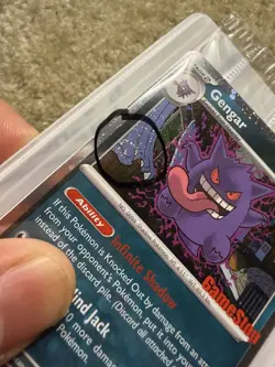 *SWIRL* Pokemon TCG Gengar 050/088 Promo Sealed Stamped Gamestop Promo Card - Image 1