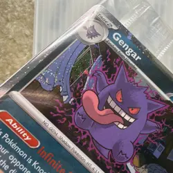 *SWIRL* Pokemon TCG Gengar 050/088 Promo Sealed Stamped Gamestop Promo Card - Image 3