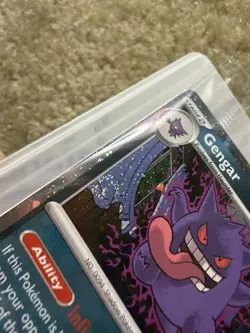 *SWIRL* Pokemon TCG Gengar 050/088 Promo Sealed Stamped Gamestop Promo Card - Image 4