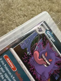 *SWIRL* Pokemon TCG Gengar 050/088 Promo Sealed Stamped Gamestop Promo Card - Image 5