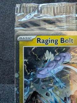 Pokemon Card Raging Bolt 111 Stellar Crown SEALED STAMPED Promo w/ *2 SWIRLS* - Image 3