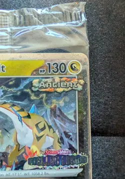 Pokemon Card Raging Bolt 111 Stellar Crown SEALED STAMPED Promo w/ *2 SWIRLS* - Image 4