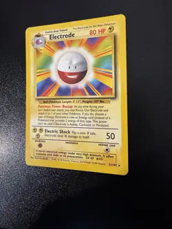 Electrode - 21/102 - Pokemon Base Set Unlimited Rare Card WOTC NM - Image 1