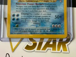 Feraligatr 004/111 Neo Genesis English Vintage Pokemon Card - Dmg - Image 2