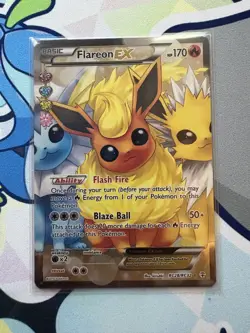 Flareon EX RC28/RC32 Generations: Radiant Collection Holo Pokemon Card - Image 1