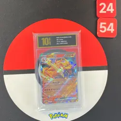 Charizard ex RR 151C-006/151 Pokemon Card Chinese Grade10 - Image 1