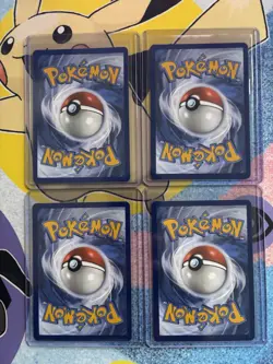Prismatic Evolutions EX Lot Of 4 Cards Stamped! - Image 2
