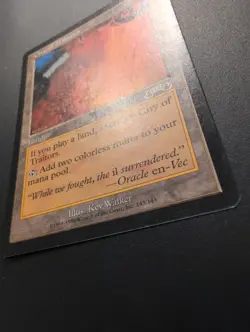 MTG City Of Traitors 1998 Land. Two Colorless MANA - Image 1