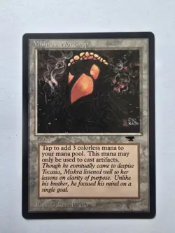 Mishra's Workshop: Magic the Gathering Antiquities Moderately Played - Image 1
