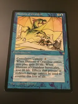 MTG Ice Age Illusions of Grandeur LP - Image 1