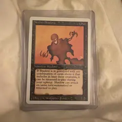 RARE NP/MINT!! MTG Nether Shadow THIRD Edition! - Image 1