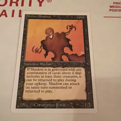 RARE NP/MINT!! MTG Nether Shadow THIRD Edition! - Image 2