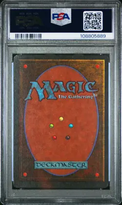 CHAIN LIGHTNING Legends C PSA 8 MTG [Nostalgium] - Image 2