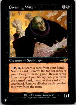 Divining Witch The List Reprints NM Normal - Image 1