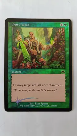 - Naturalize ENG FOIL - Magic the Gathering - Onslaught - Image 1