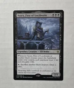 Ayara, First of Locthwain X1- Mint Pack Fresh-Throne of Eldraine MTG English - Image 1