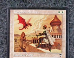 Longbow Archer - Vision - Magic The Gathering NM/M (Never Played)......(DS3D1K3) - Image 3