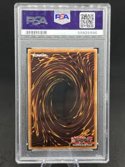 2003 Yu-Gi-Oh! Royal Command Labyrinth of Nightmare LON 1st Ed Ultra Rare PSA 9 - Image 2