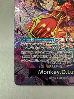 One Piece Monkey D. Luffy ST26-005 OP-15 SP - Image 4