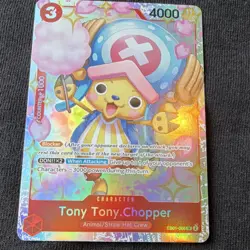 ONE PIECE Tony Tony.Chopper EB01-006 Super Rare 4000 Foil Memorial Collection - Image 1