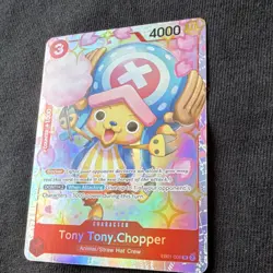 ONE PIECE Tony Tony.Chopper EB01-006 Super Rare 4000 Foil Memorial Collection - Image 2