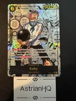 EB04-044 Koby SR Alt Art Manga Adventure on Kami’s Island One Piece TCG English - Image 1