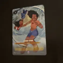 ✨ Enchanted Disney Lorcana TCG Winterspell - Raging Storm - 225/204 Alt Art Foil - Image 3