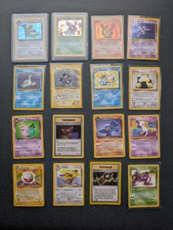 Pokemon Card Lot 16 Rare Cards Holo Vintage Collection - Ungraded - Image 1