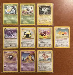 Pokemon WOTC 2002 Legendary Collection 10 Card Lot NM-MP - Image 1
