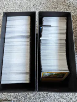 1000 Pokemon card job lot bulk collection includes Holo/Rev Holo 3 ULTRA/V - Image 1