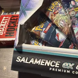 POKEMON TCG SALAMENCE EX & RESHIRAM EX PREMIUM COLLECTION BOX FACTORY SEALED NEW - Image 2
