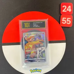 Charizard CSMC-001/012 Pokemon Card Chinese Grade10 - Image 1