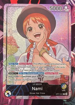 Nami (Whole Cake Island Arc) OP11-041 One Piece Promotion Cards Foil - Image 1