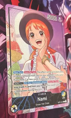 Nami (Whole Cake Island Arc) OP11-041 One Piece Promotion Cards Foil - Image 4