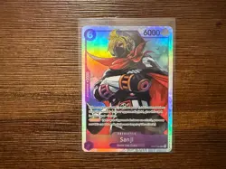 Sanji OP07-064 SR PRB02 - One Piece Card - NM - Image 1