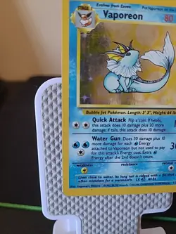 Vaporeon - 12/64 - Pokemon Jungle Unlimited Holo Rare Card WOTC MP - Image 4