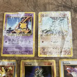 Pokemon TCG 1st Edition Team Rocket & Base Set Vintage 8 Card Lot WOTC - Image 2