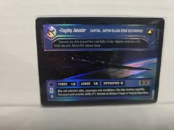 Star Wars CCG-Decipher Flagship Executor Rare Foil Card NM Condition - Image 1