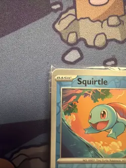 Pokemon TCG Squirtle Pokemon Centre Stamped Promo Card 151 007/165 - Sealed - NM - Image 2