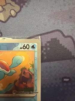 Pokemon TCG Squirtle Pokemon Centre Stamped Promo Card 151 007/165 - Sealed - NM - Image 3