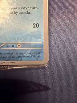 Pokemon TCG Squirtle Pokemon Centre Stamped Promo Card 151 007/165 - Sealed - NM - Image 4