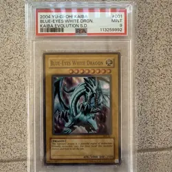 Blue Eyes White Dragon SKE-001 - PSA 9 - Starter Deck - Pokemon Card - Image 1