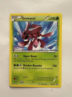 Genesect BW101 Black Star Promo | LP | Pokemon Card | BW Movie Promo | Rare - Image 1