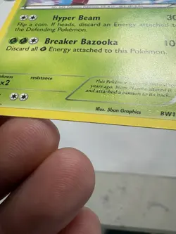 Genesect BW101 Black Star Promo | LP | Pokemon Card | BW Movie Promo | Rare - Image 3